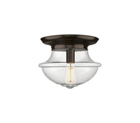 Essex Flush Mount Satin Nickel Cast Brass
