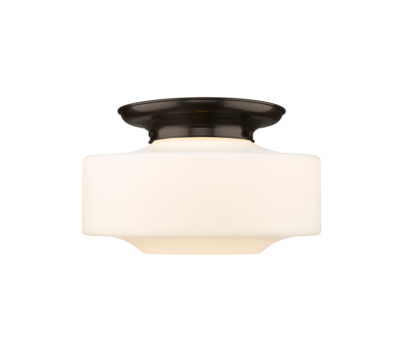 Essex Flush Mount Satin Nickel Cast Brass