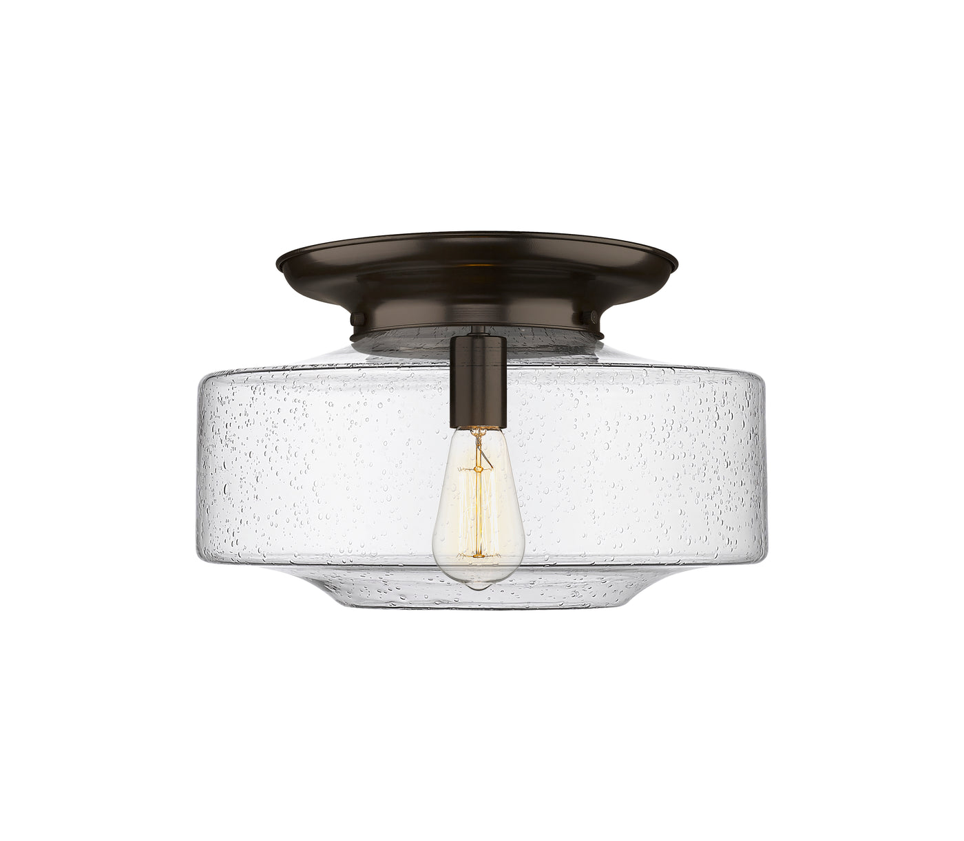 Essex Flush Mount Satin Nickel Cast Brass