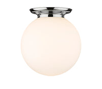 Essex Flush Mount Satin Nickel Brass
