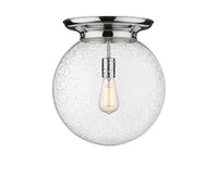 Essex Flush Mount Satin Nickel Cast Brass