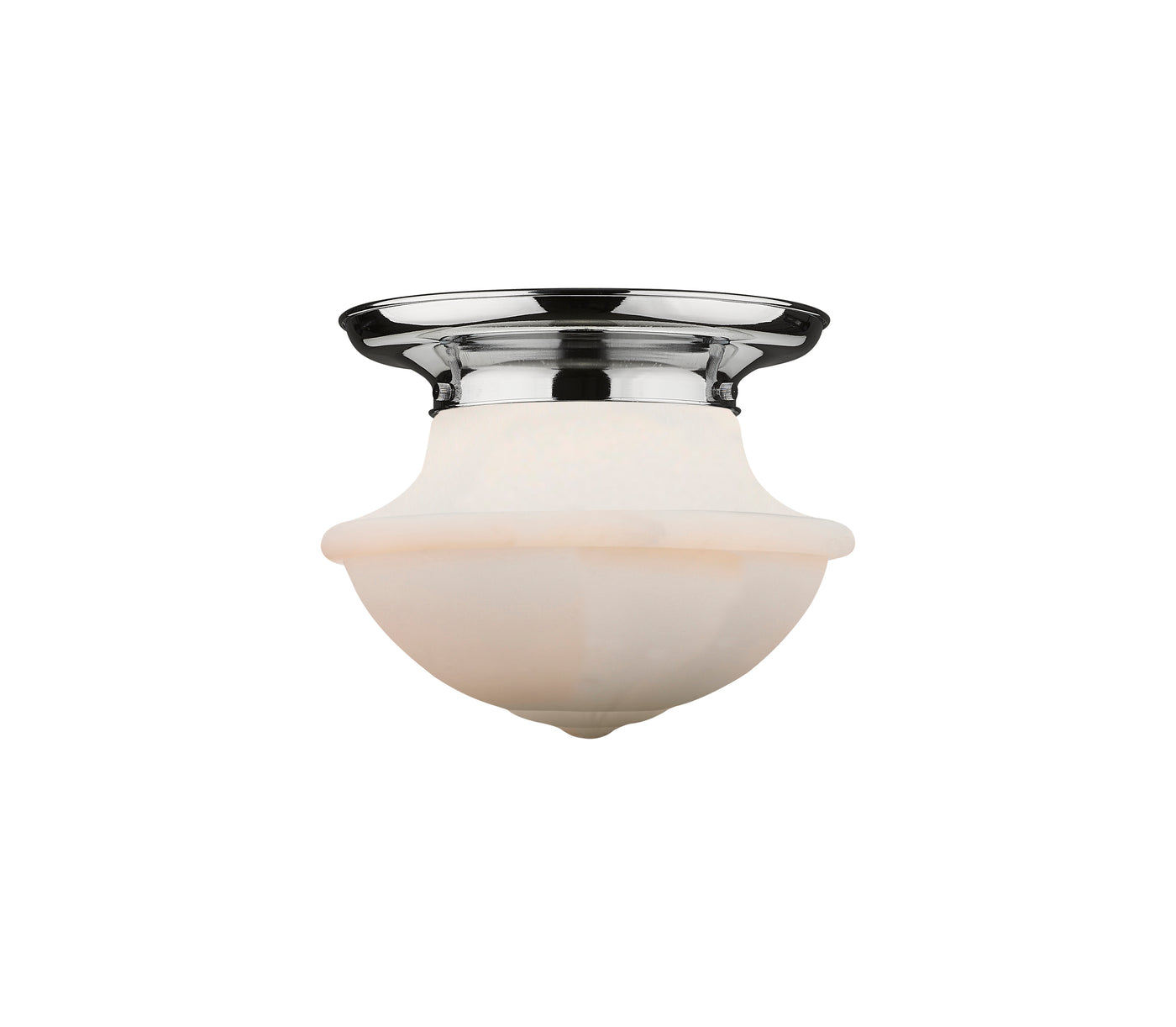 Essex Flush Mount Satin Nickel Cast Brass