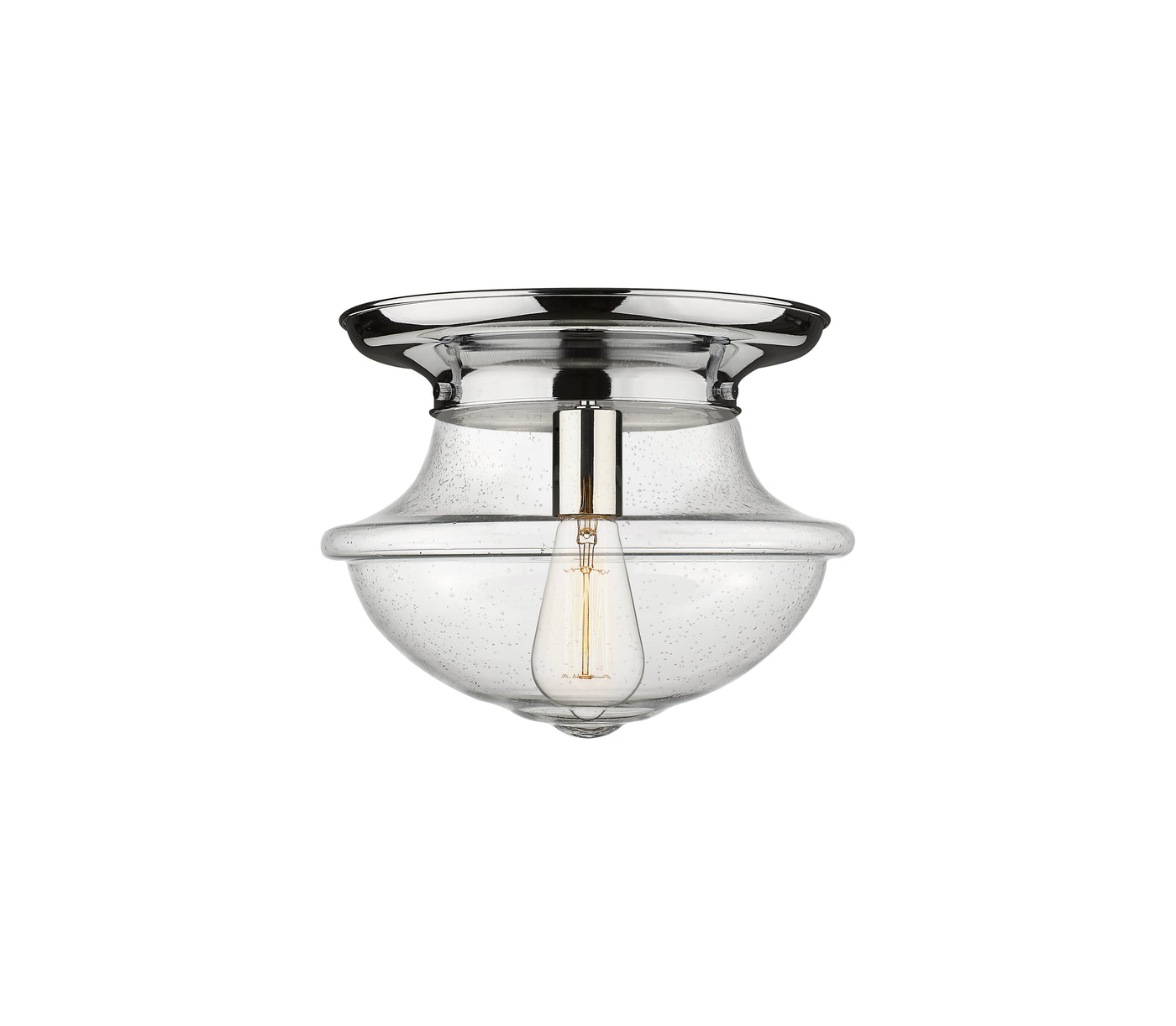 Essex Flush Mount Satin Nickel Cast Brass