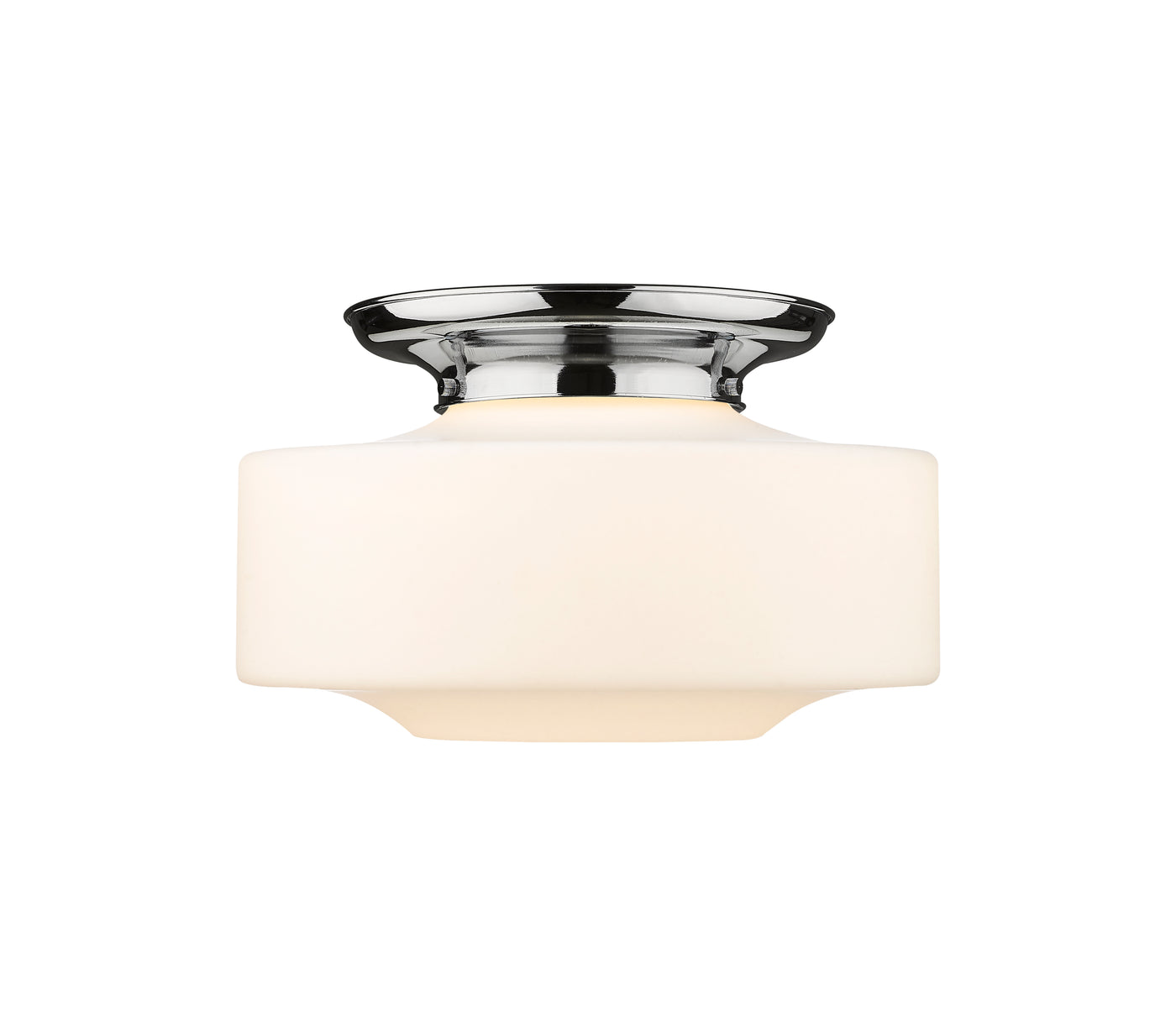 Essex Flush Mount Satin Nickel Cast Brass