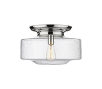 Essex Flush Mount Satin Nickel Cast Brass