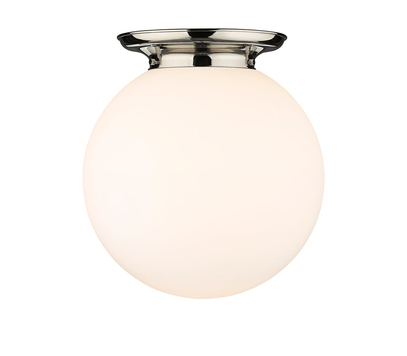 Essex Flush Mount Satin Nickel Brass