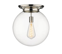 Essex Flush Mount Satin Nickel Brass