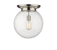 Essex Flush Mount Satin Nickel Cast Brass