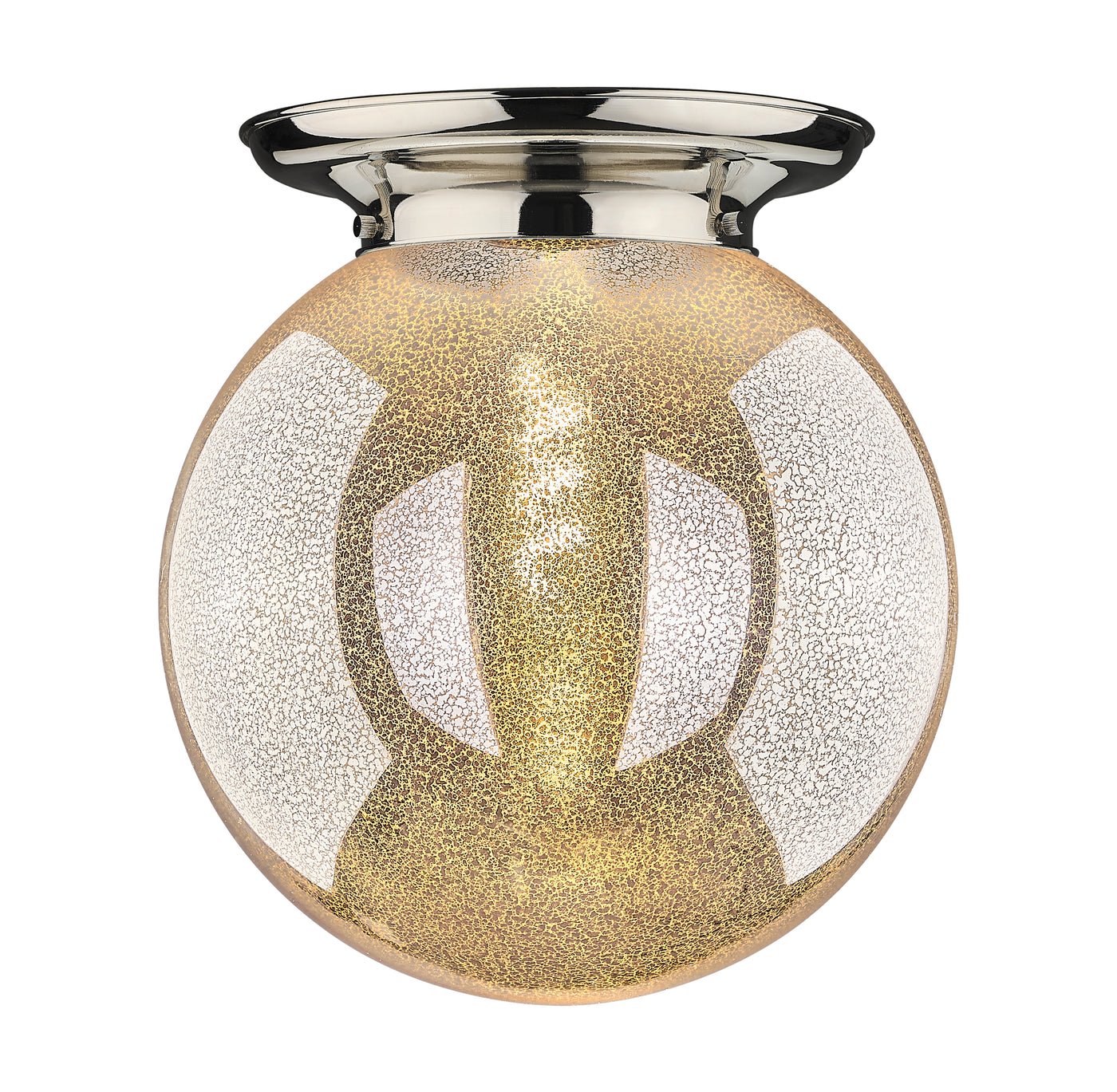 Essex Flush Mount Satin Nickel Cast Brass