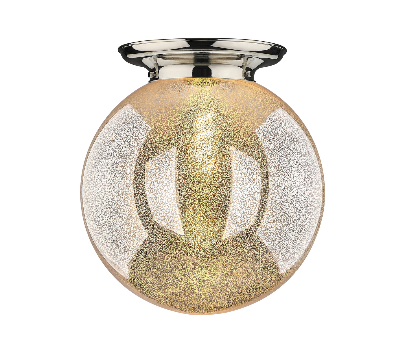 Essex Flush Mount Satin Nickel Brass
