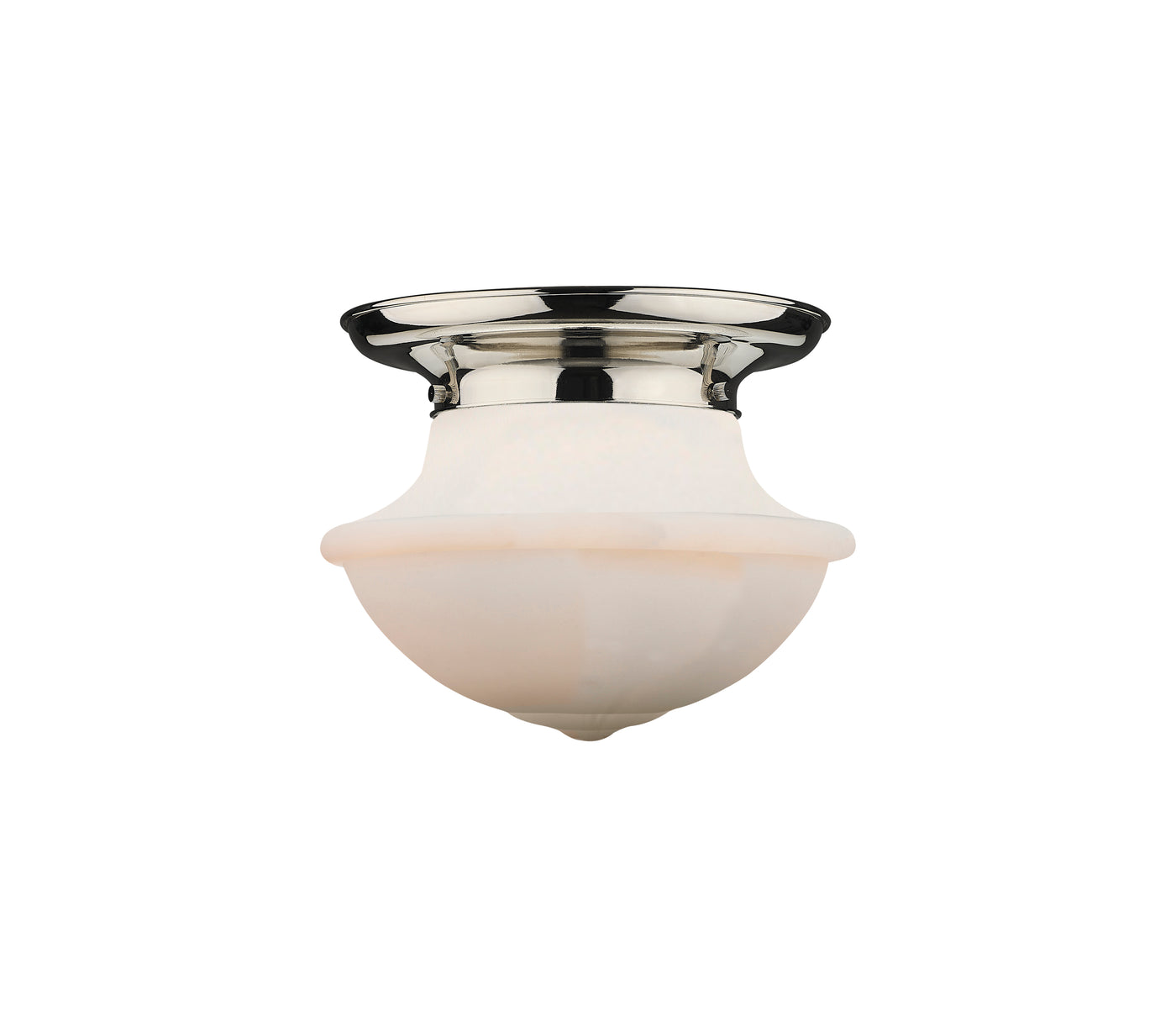 Essex Flush Mount Satin Nickel Cast Brass