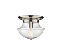 Essex Flush Mount Satin Nickel Cast Brass