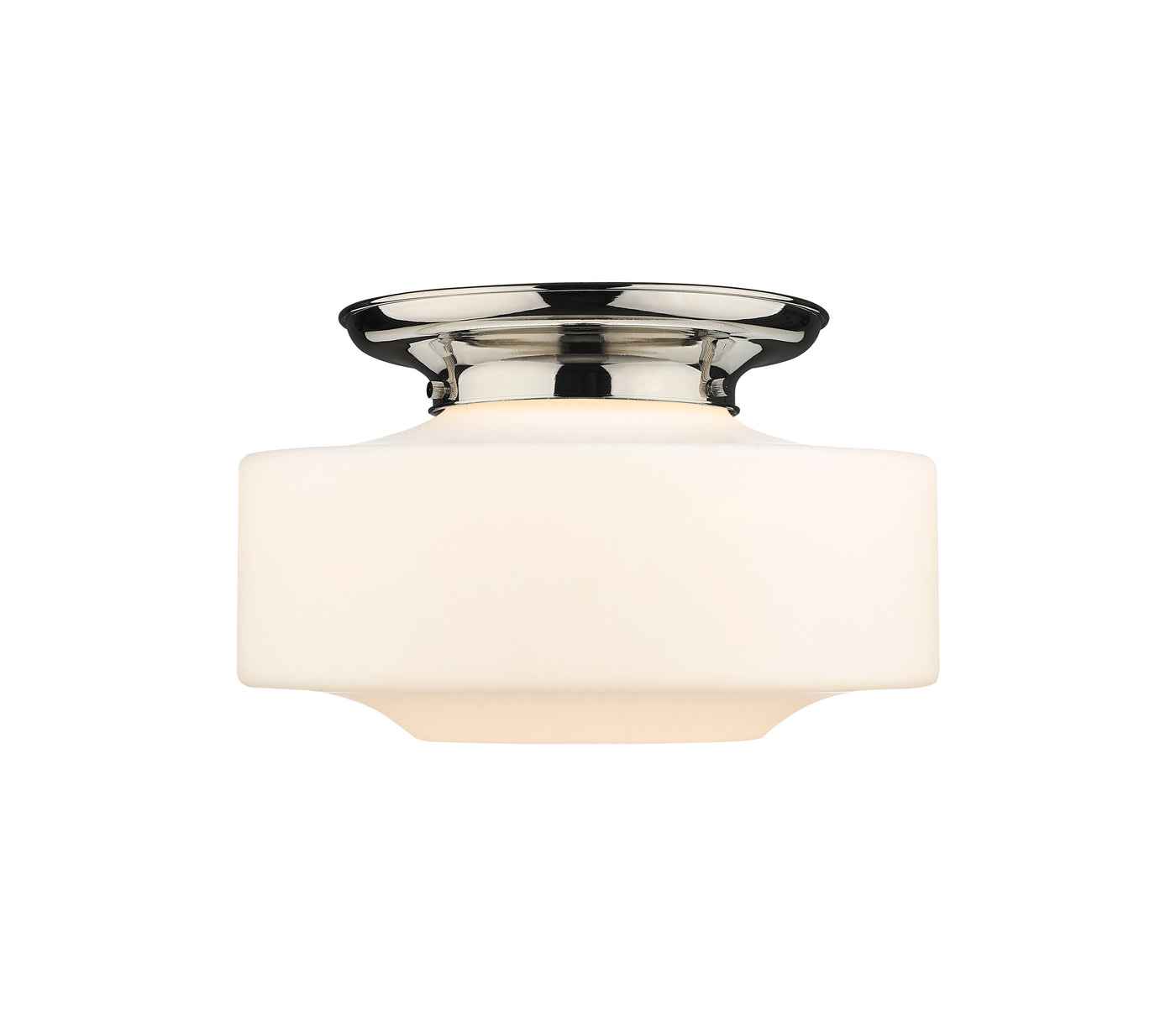 Essex Flush Mount Satin Nickel Cast Brass