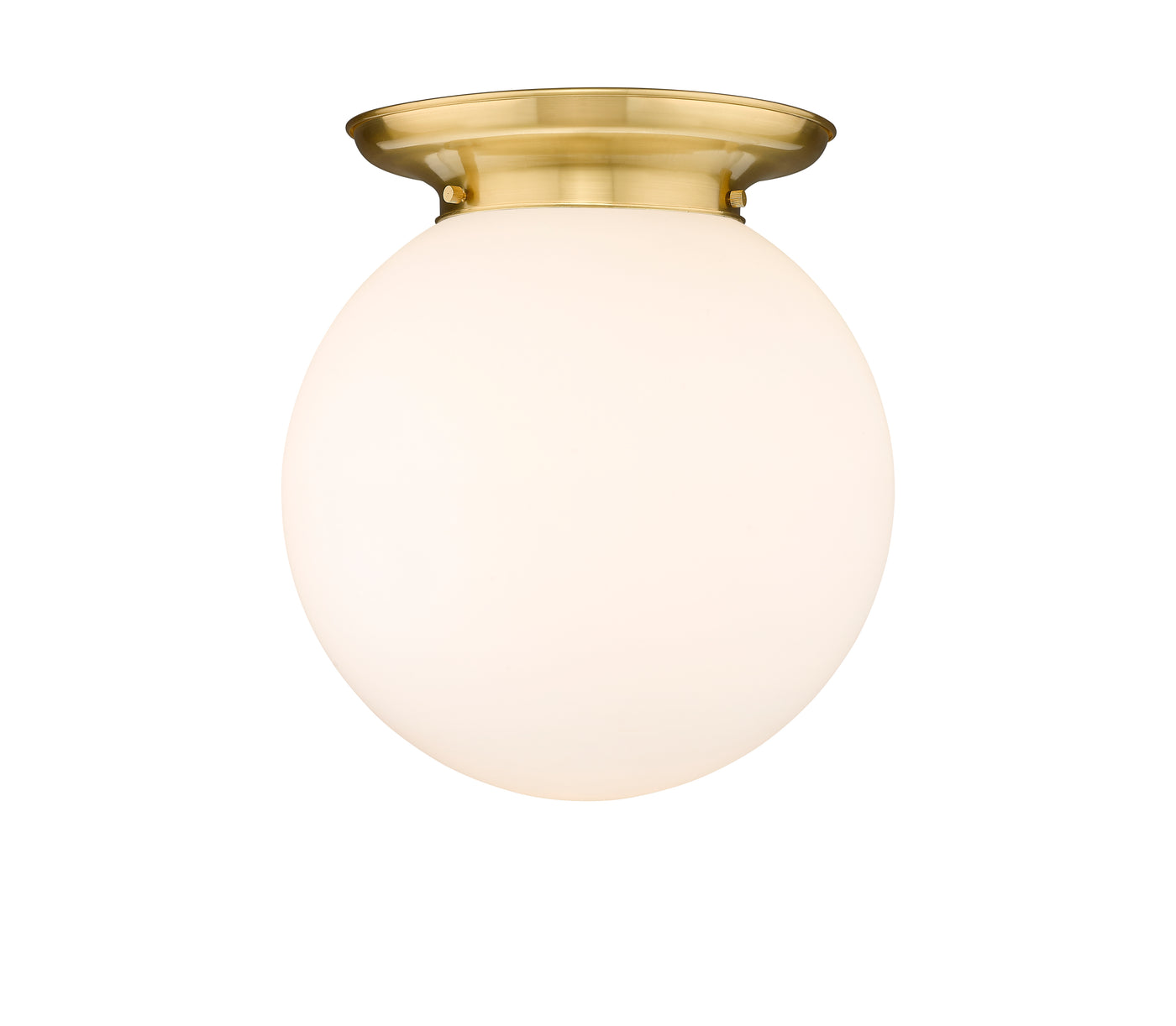 Essex Flush Mount Satin Nickel Cast Brass