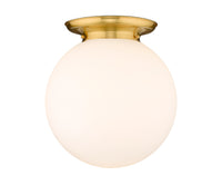 Essex Flush Mount Satin Nickel Brass