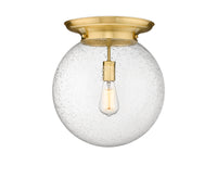 Essex Flush Mount Satin Nickel Cast Brass