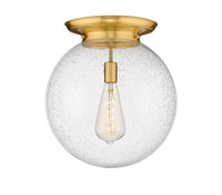 Essex Flush Mount Satin Nickel Brass