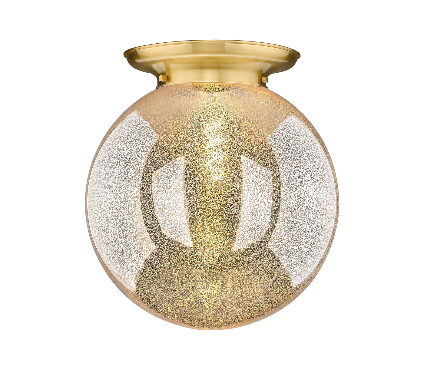 Essex Flush Mount Satin Nickel Brass