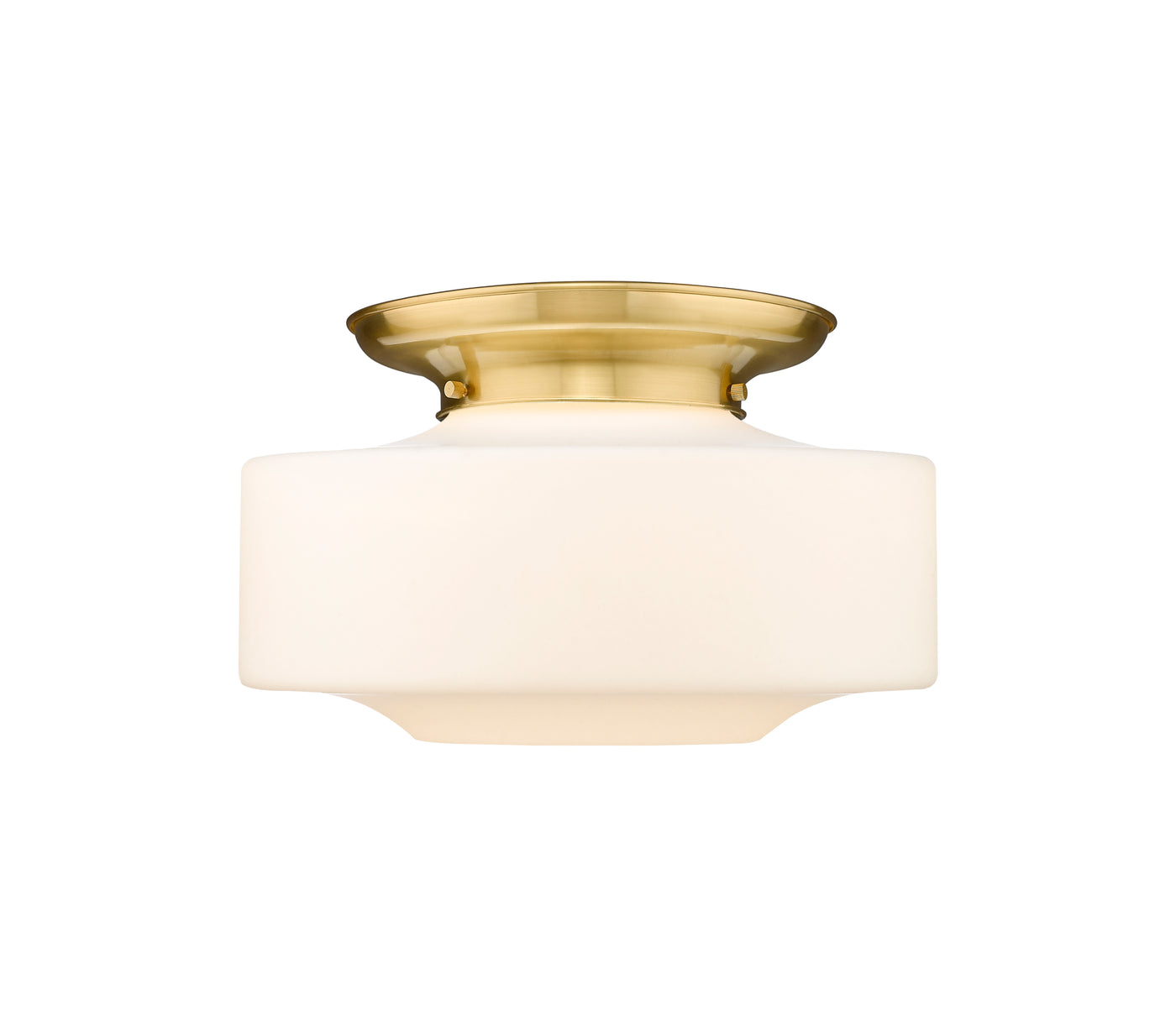 Essex Flush Mount Satin Nickel Cast Brass