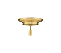 Essex Semi-Flush Mount Brushed Satin Nickel