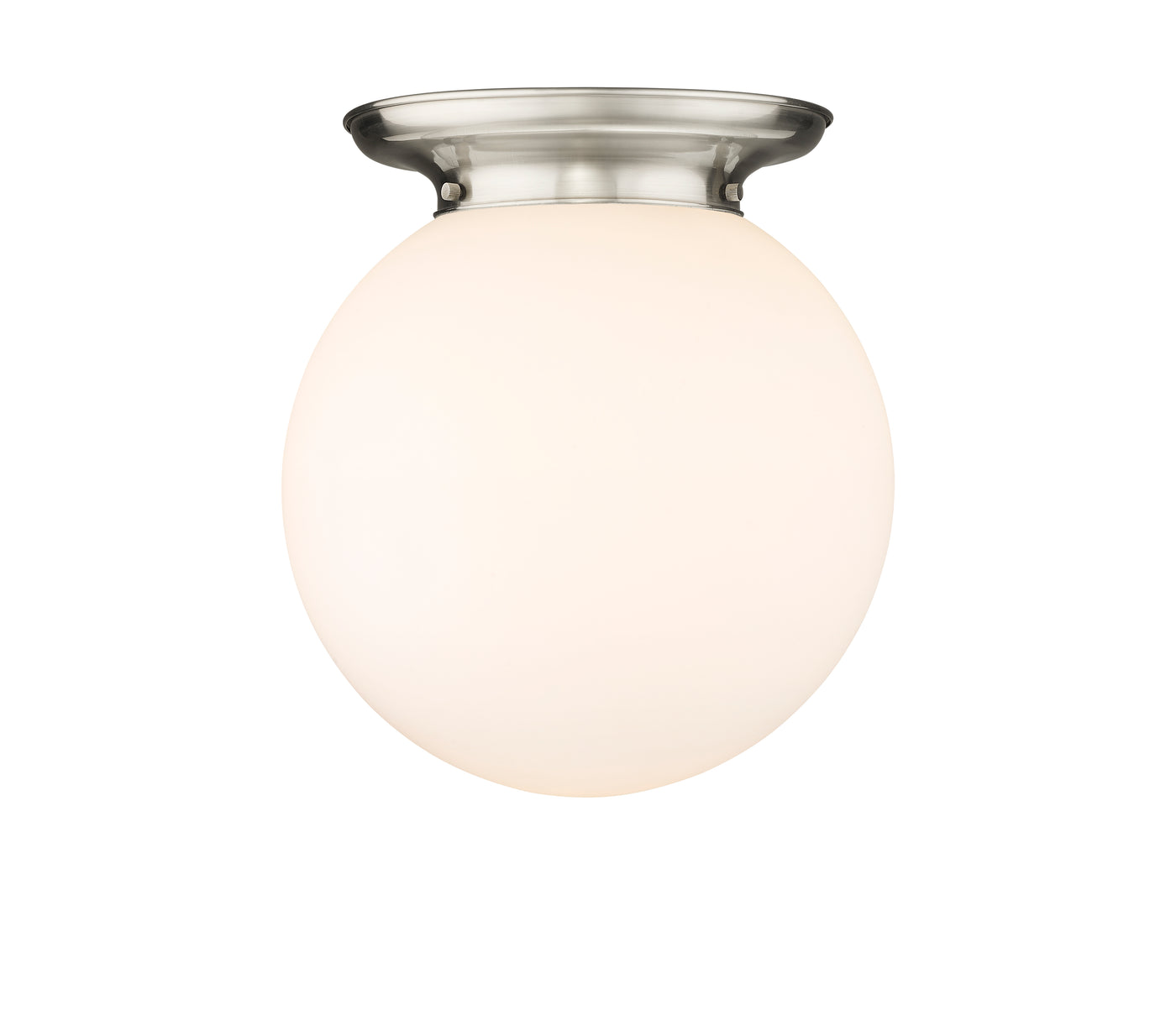 Essex Flush Mount Satin Nickel Cast Brass