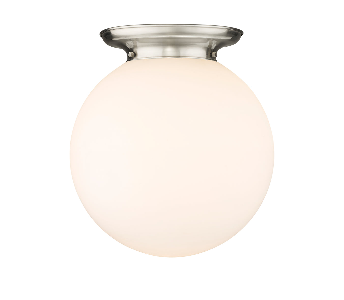 Essex Flush Mount Satin Nickel Brass