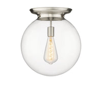 Essex Flush Mount Satin Nickel Brass