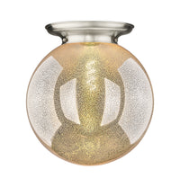 Essex Flush Mount Satin Nickel Brass