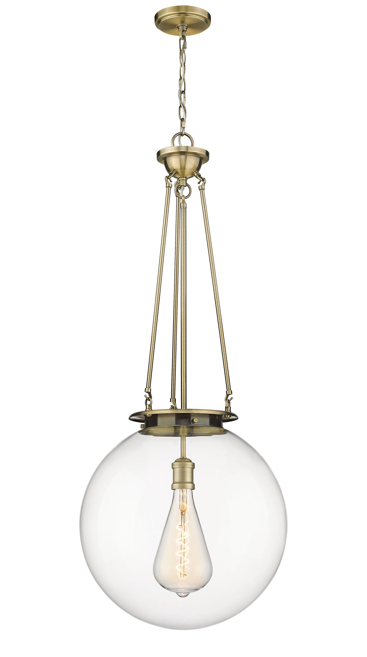 Beacon 18-Inch 1-Light Chain-Hung Pendant