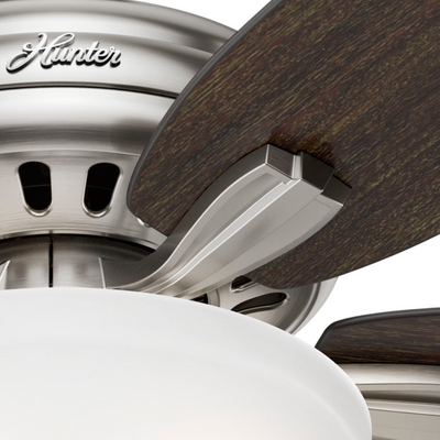 52 inch Newsome Brushed Nickel Ceiling Fan with LED Light Kit