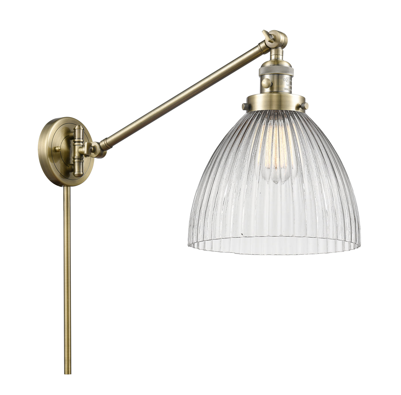 Franklin Restoration Swing Arm Brass Steel