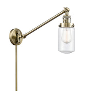 Franklin Restoration Swing Arm Cast Brass