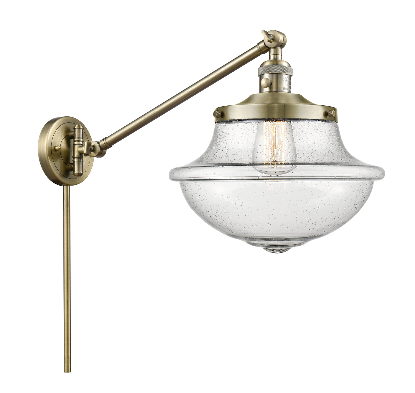 Franklin Restoration Swing Arm Cast Brass