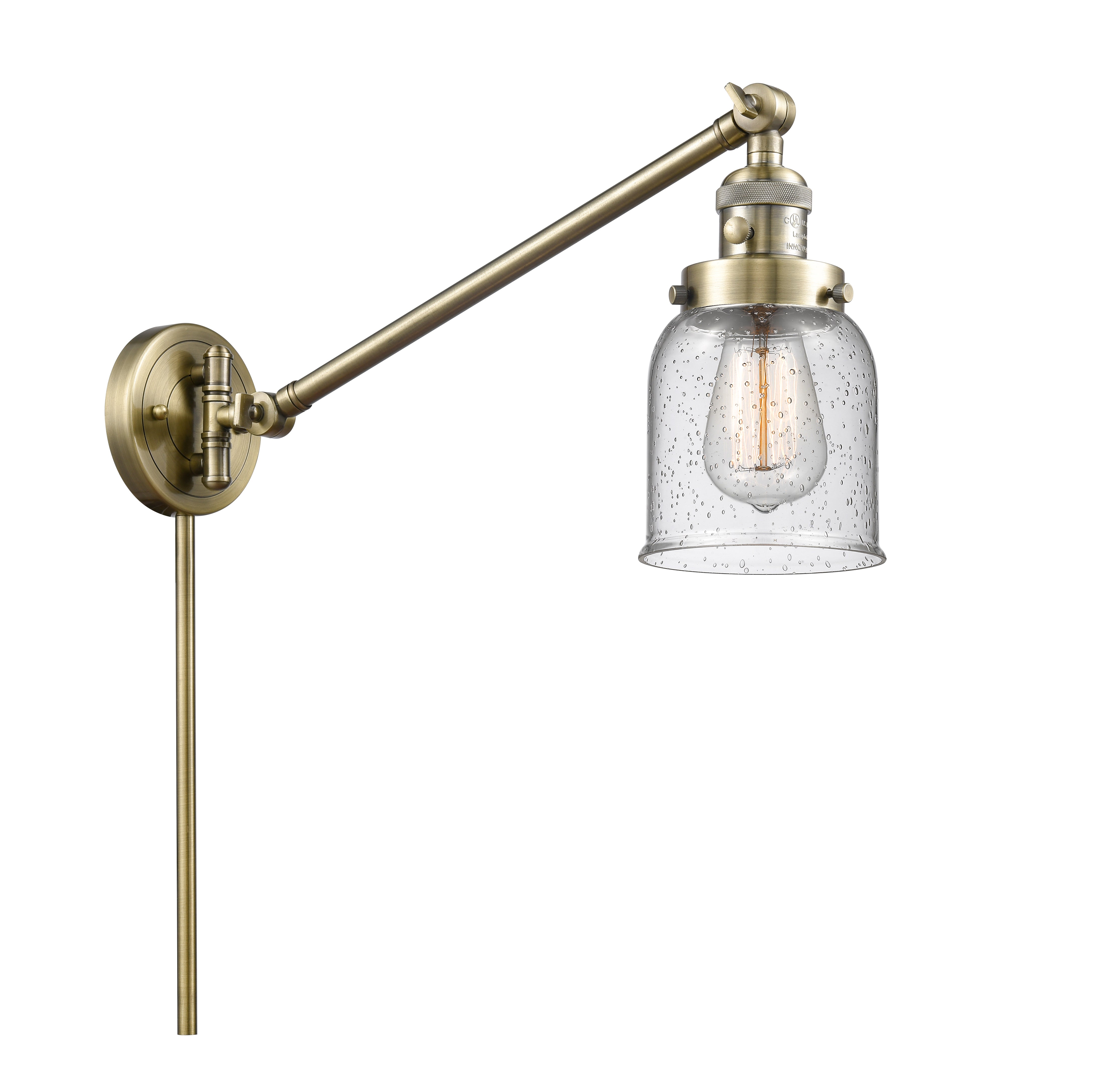Franklin Restoration Swing Arm Cast Brass