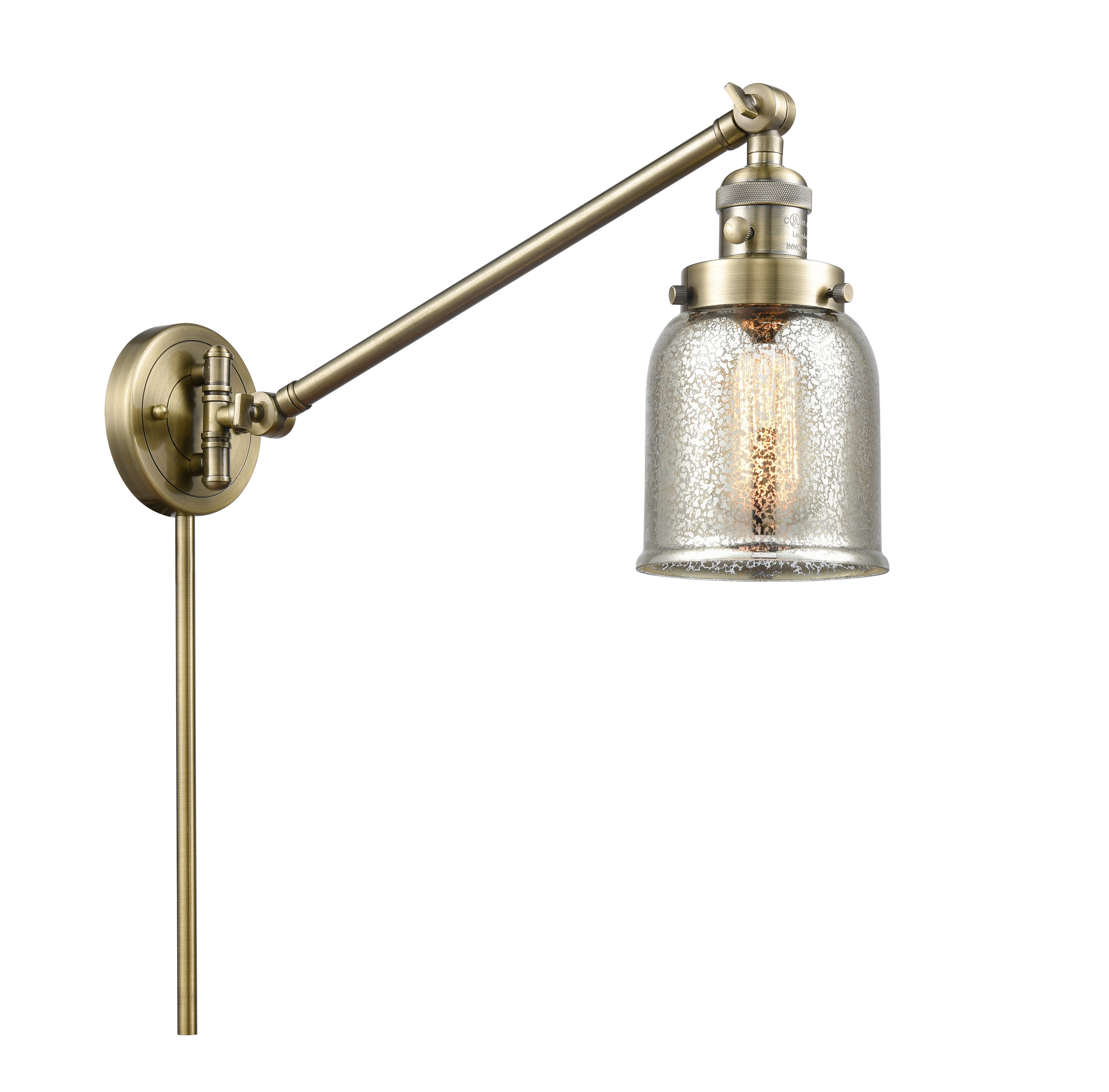 Franklin Restoration Swing Arm Cast Brass