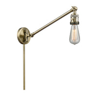 Franklin Restoration Brass Bare Bulb Light