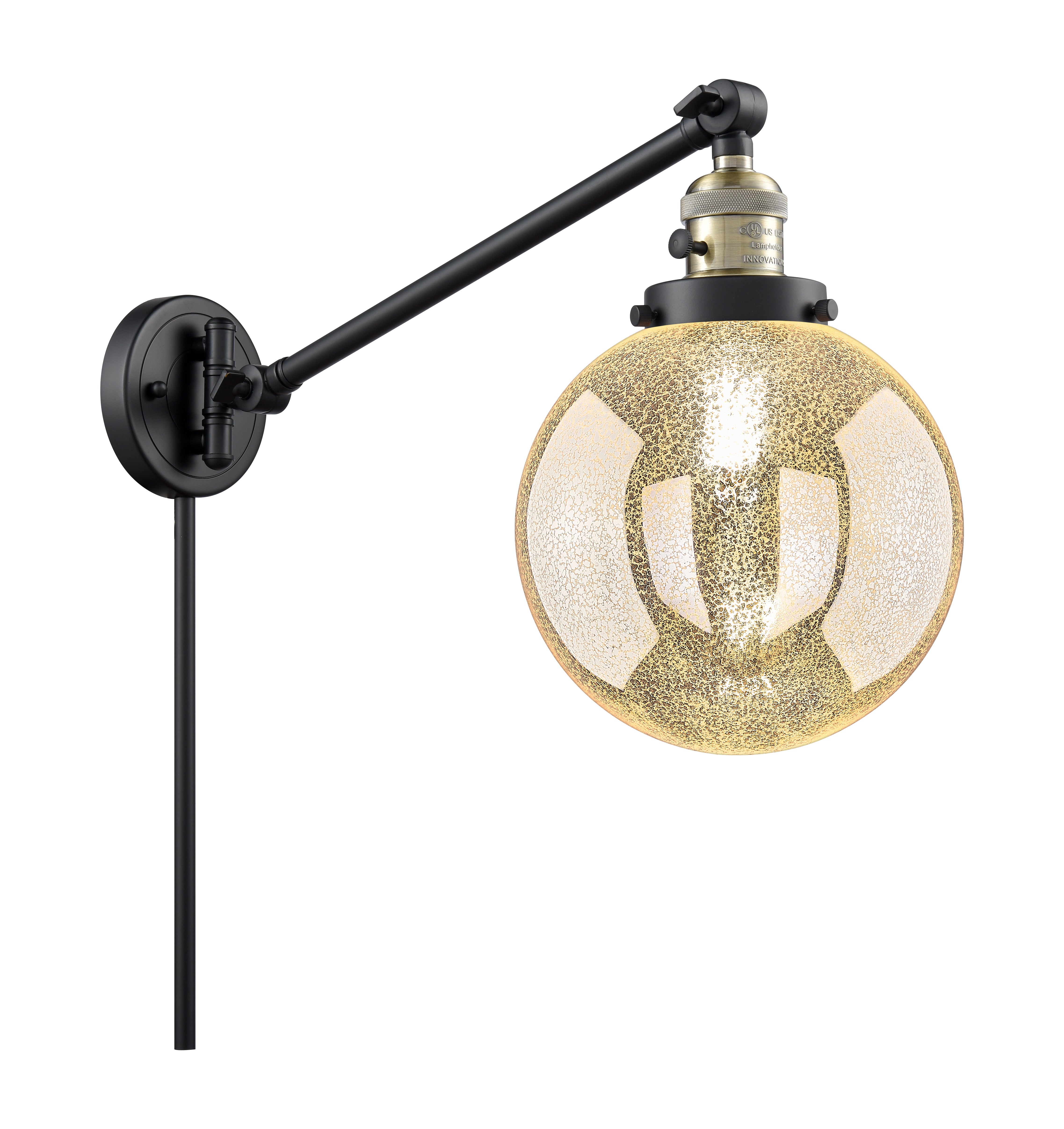 Franklin Restoration Swing Arm Cast Brass