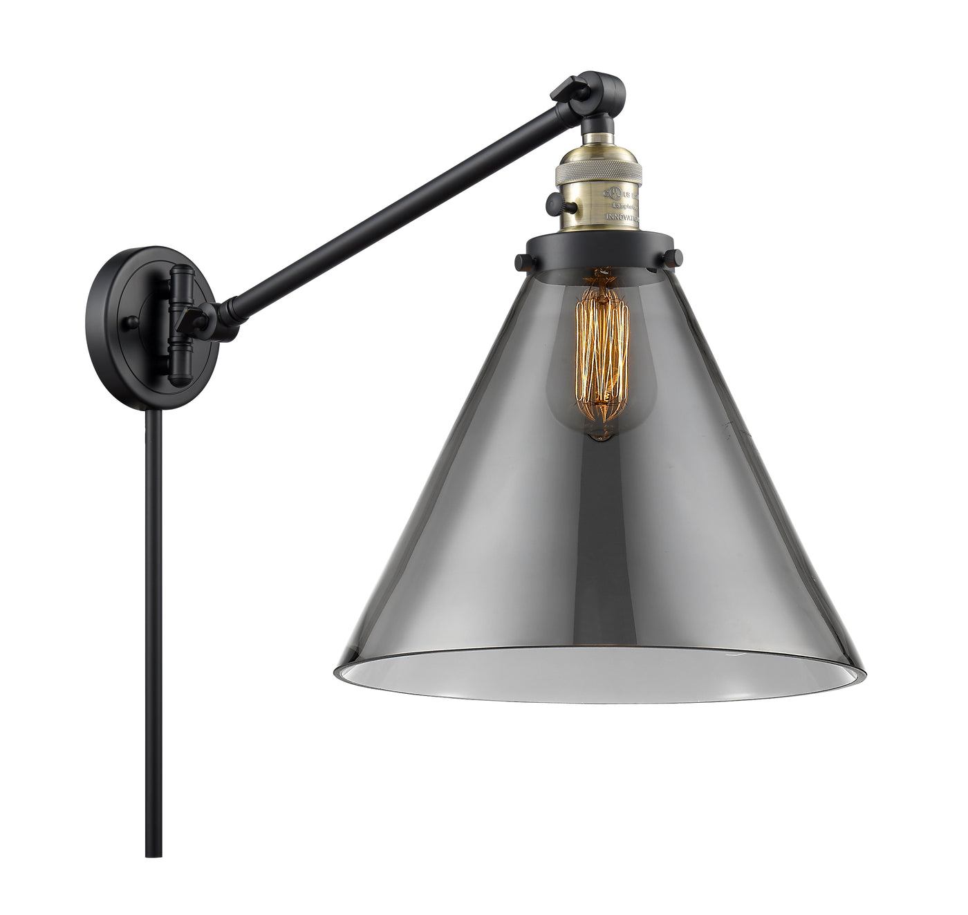 Franklin Restoration Swing Arm Cast Brass