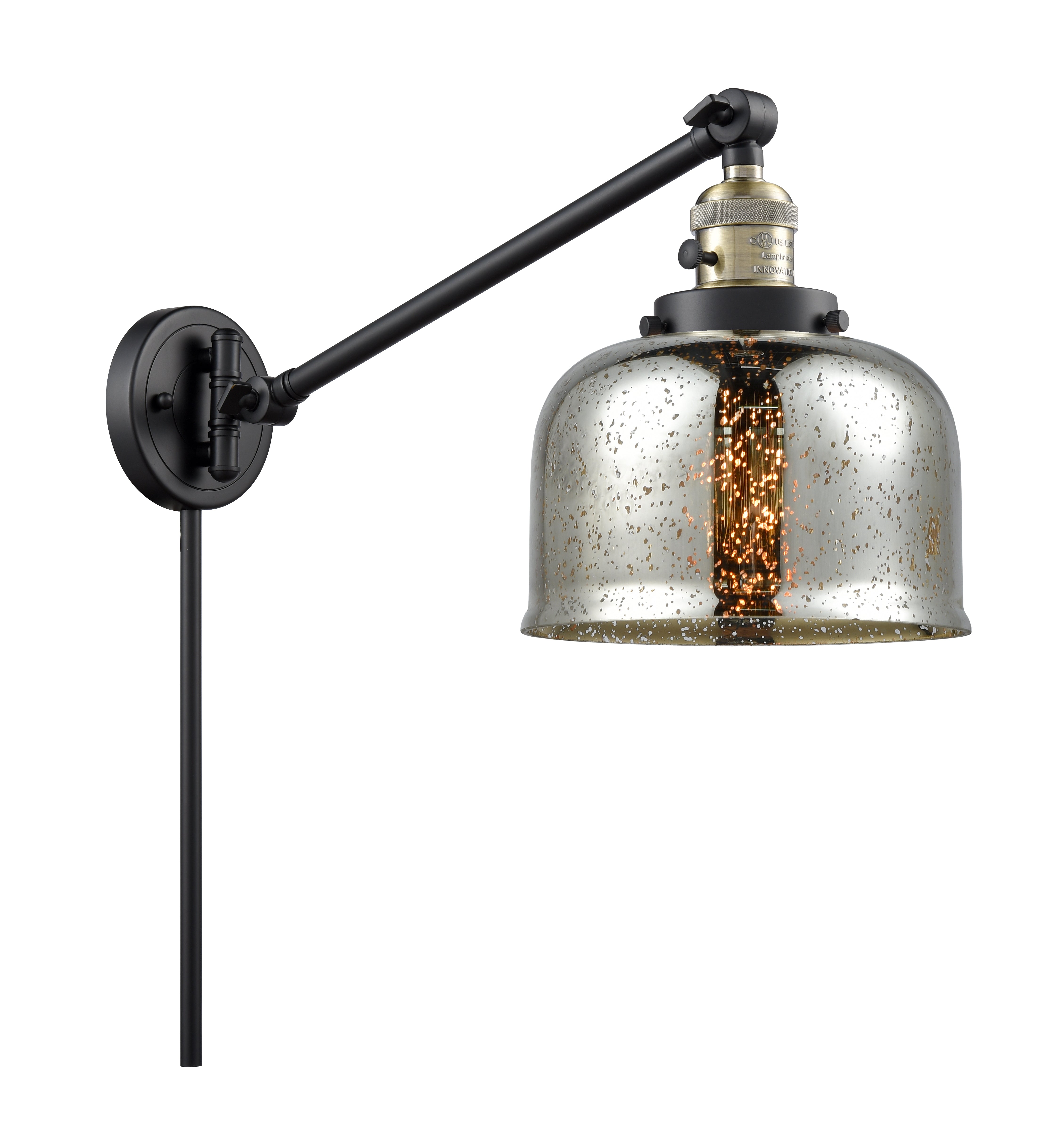 Franklin Restoration Swing Arm Cast Brass