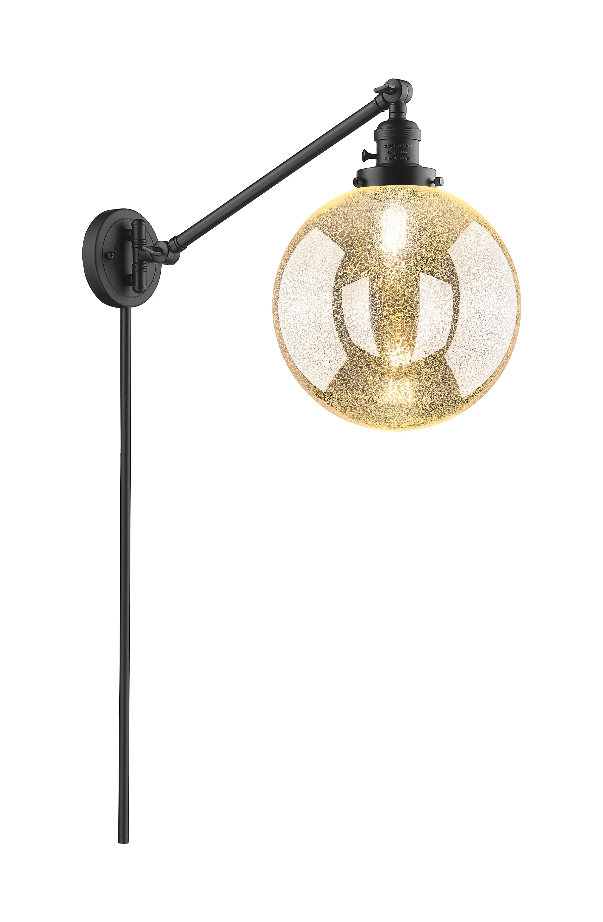 Franklin Restoration Swing Arm Cast Brass