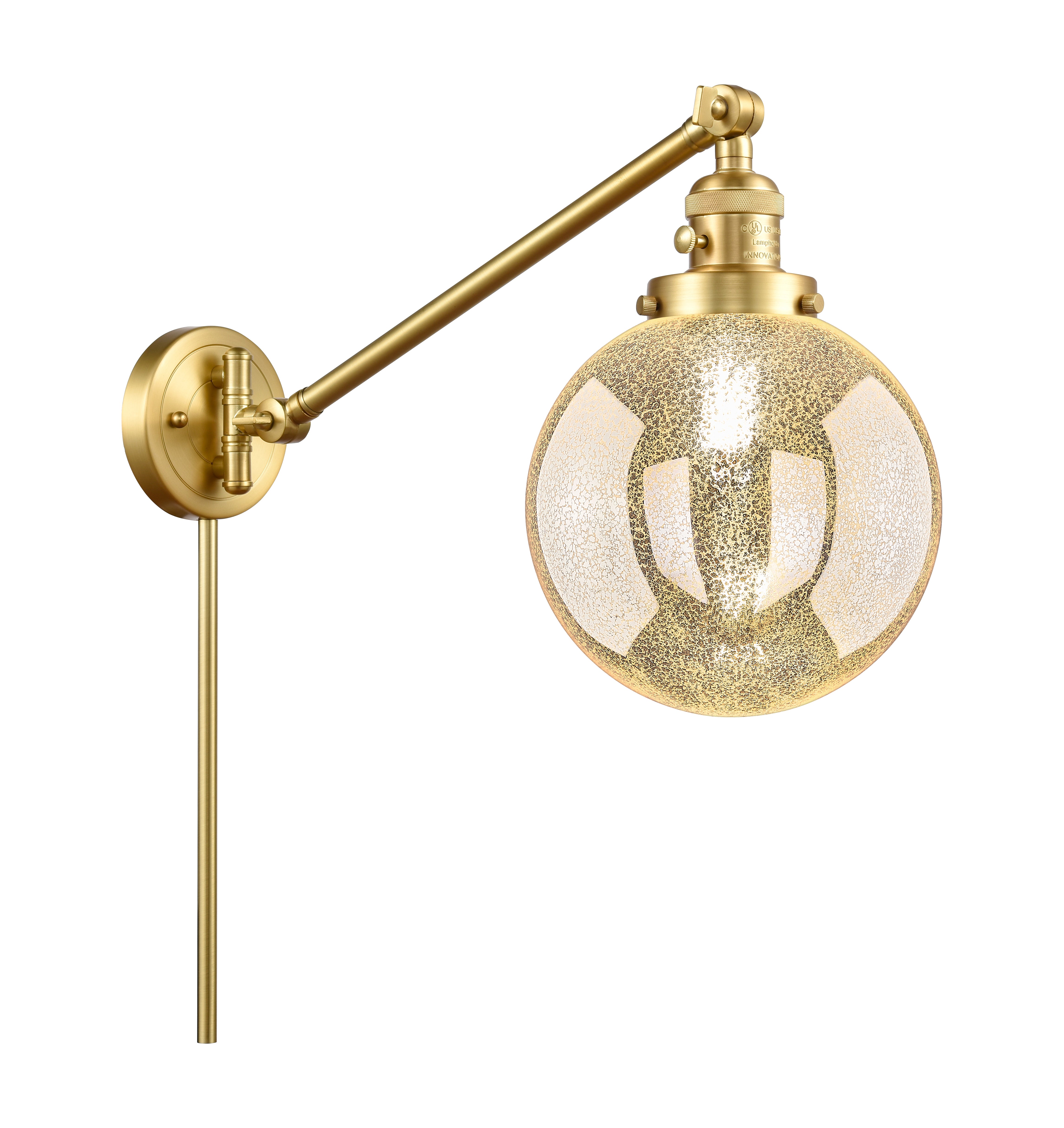 Franklin Restoration Swing Arm Cast Brass