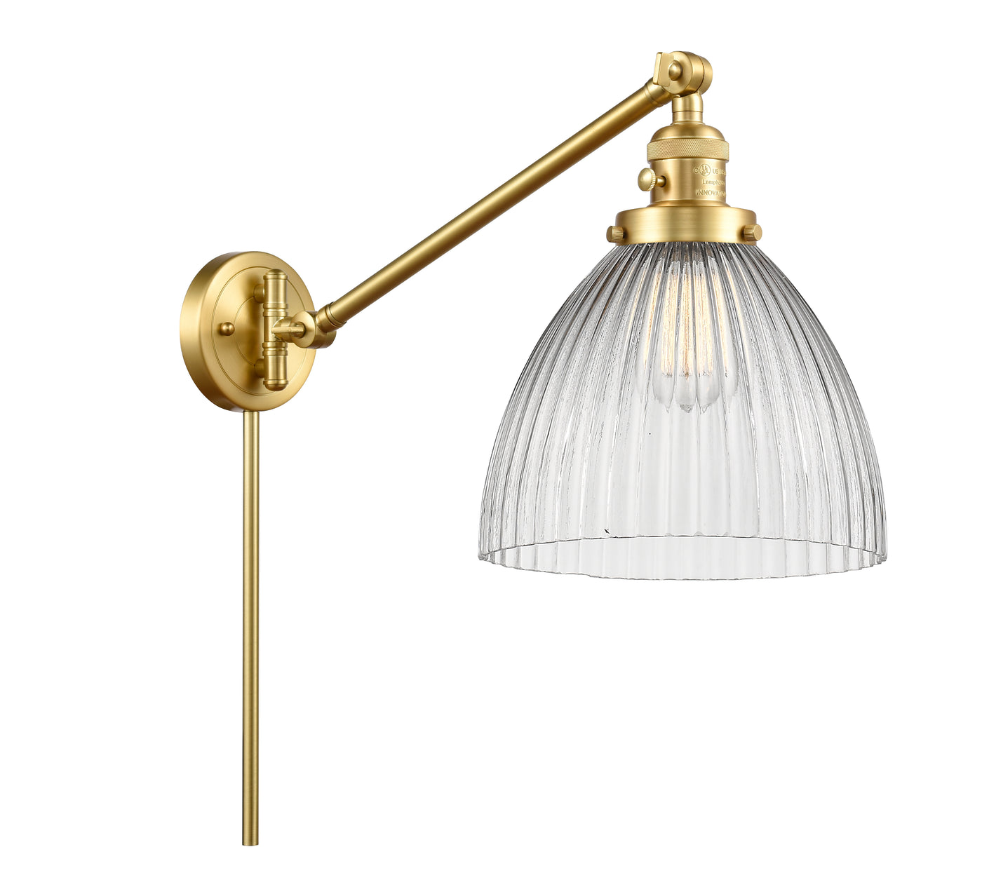Franklin Restoration Swing Arm Cast Brass