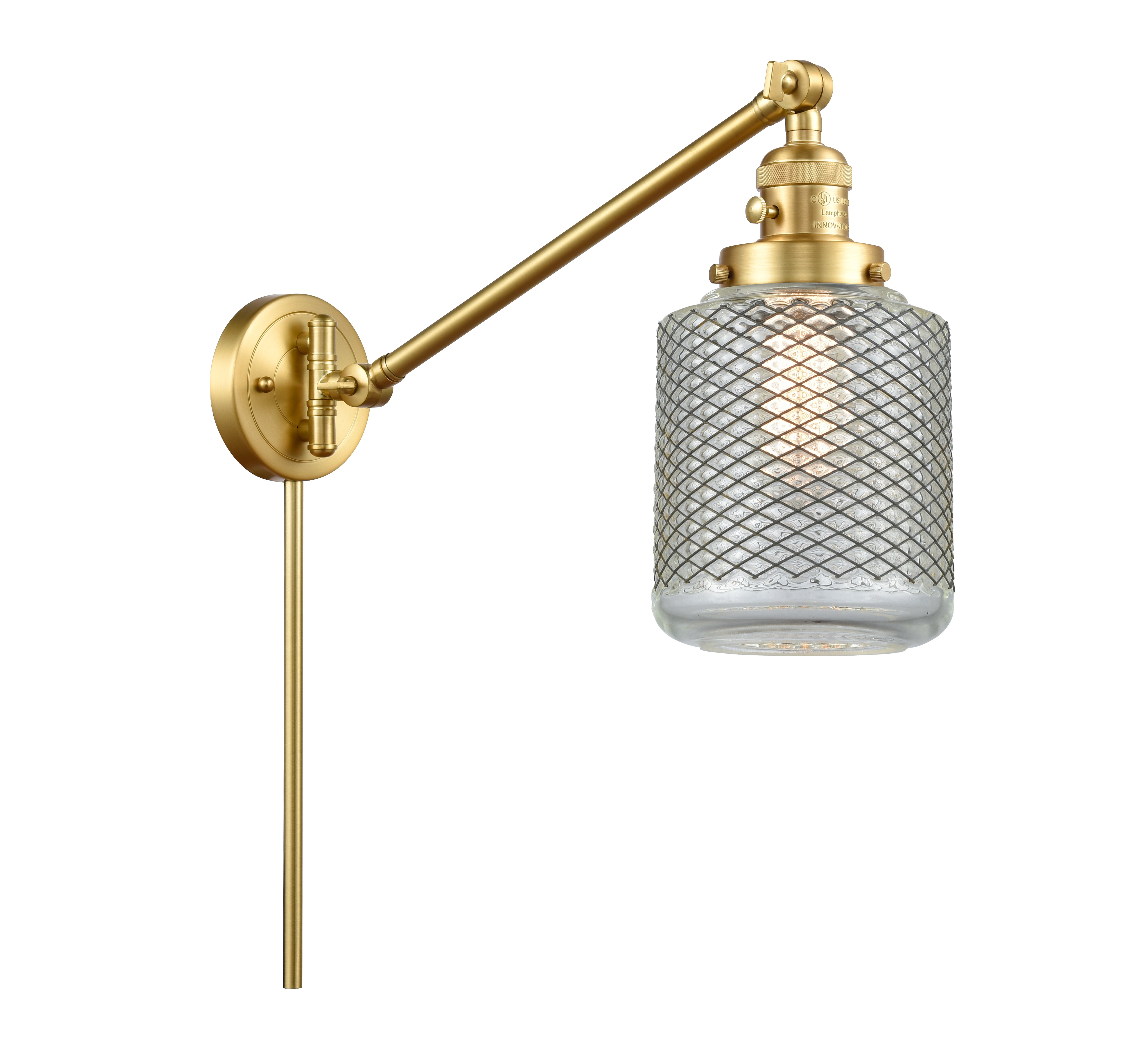 Franklin Restoration Brass Wall Light