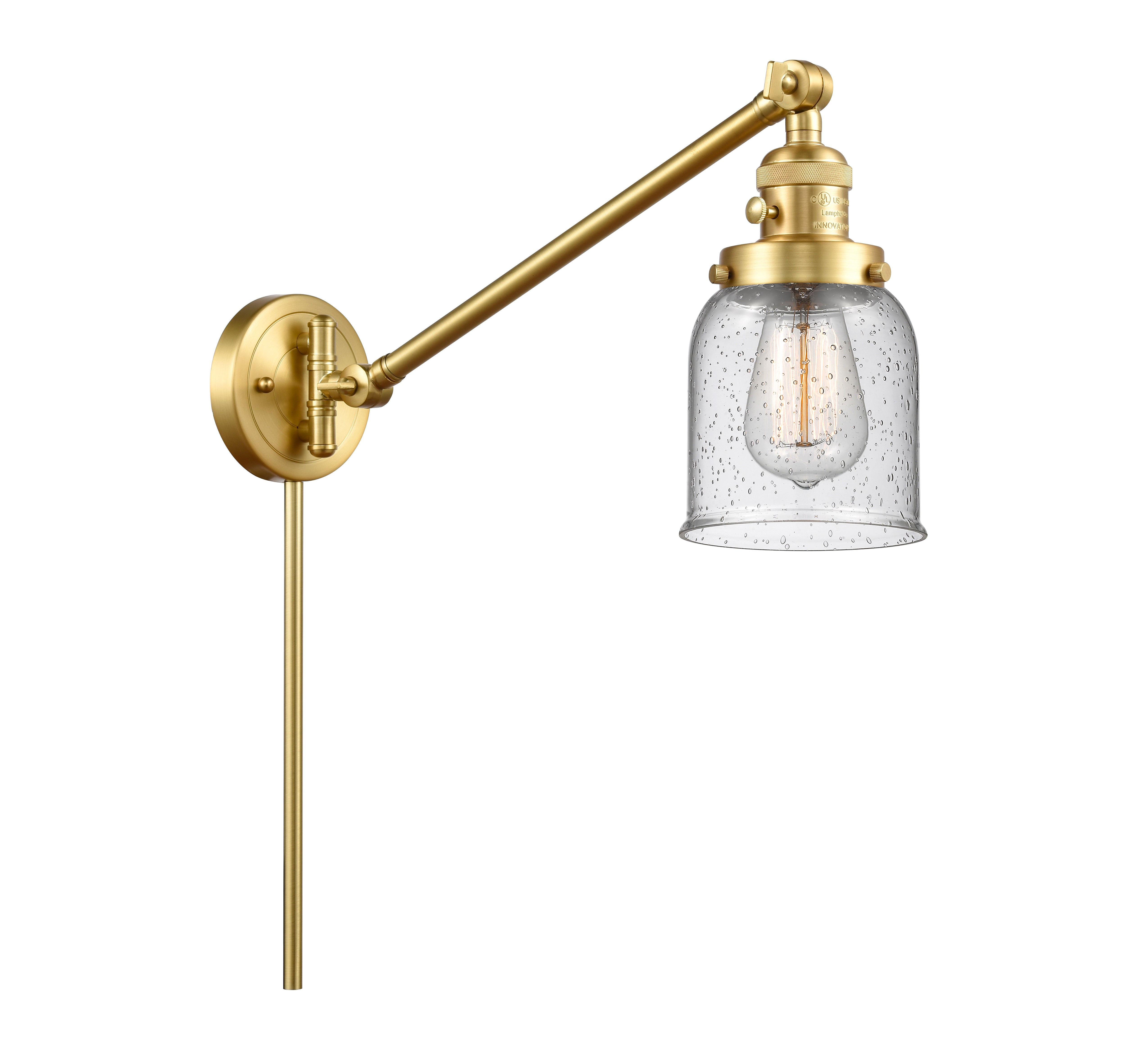 Franklin Restoration Swing Arm Cast Brass