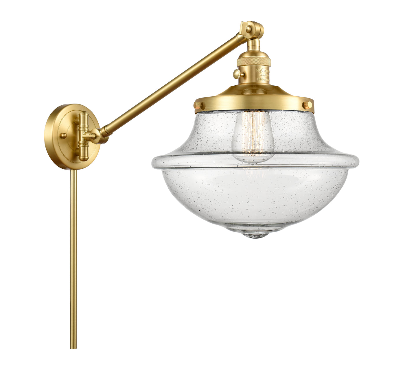 Franklin Restoration Swing Arm Cast Brass