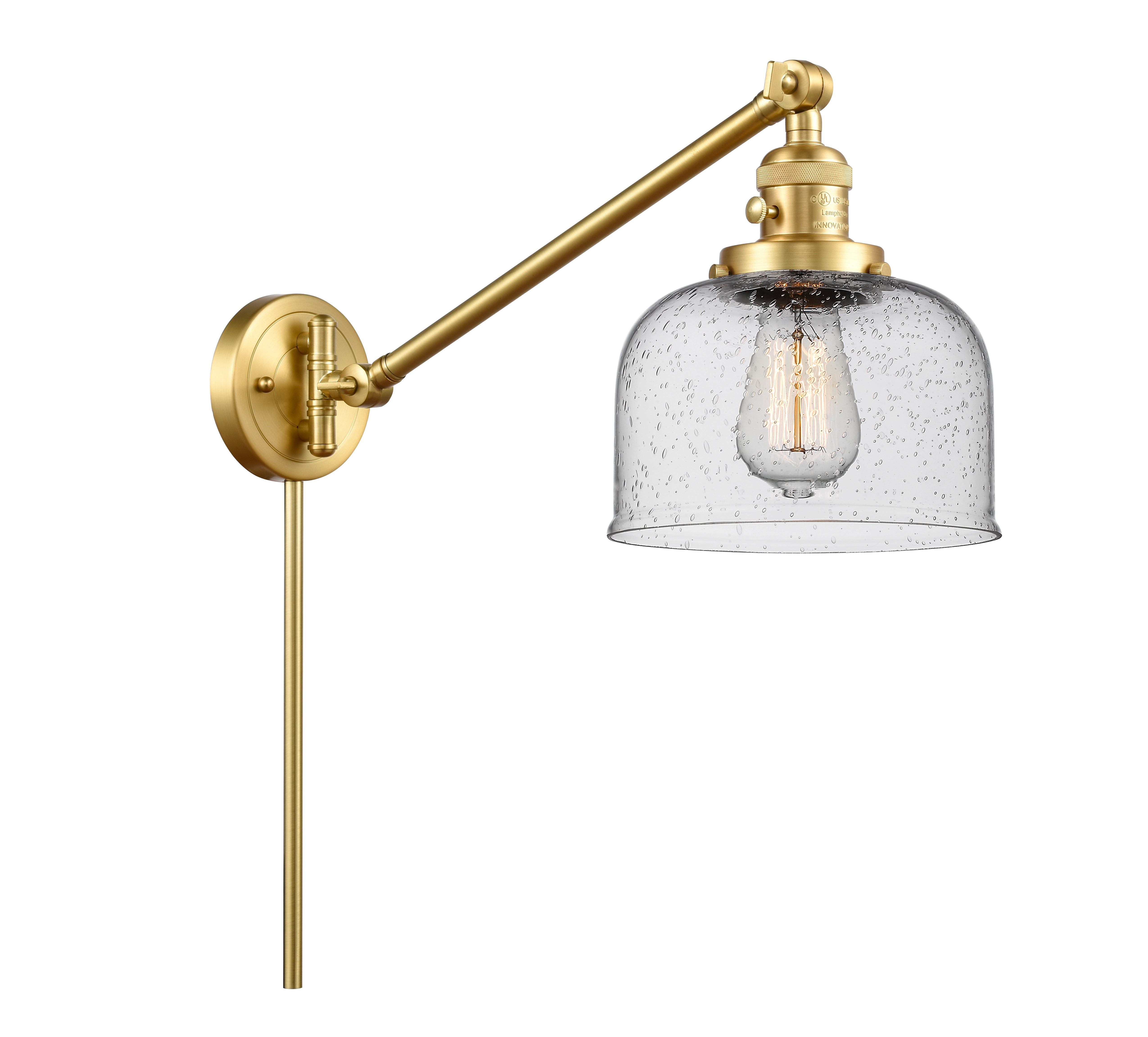 Franklin Restoration Swing Arm Cast Brass