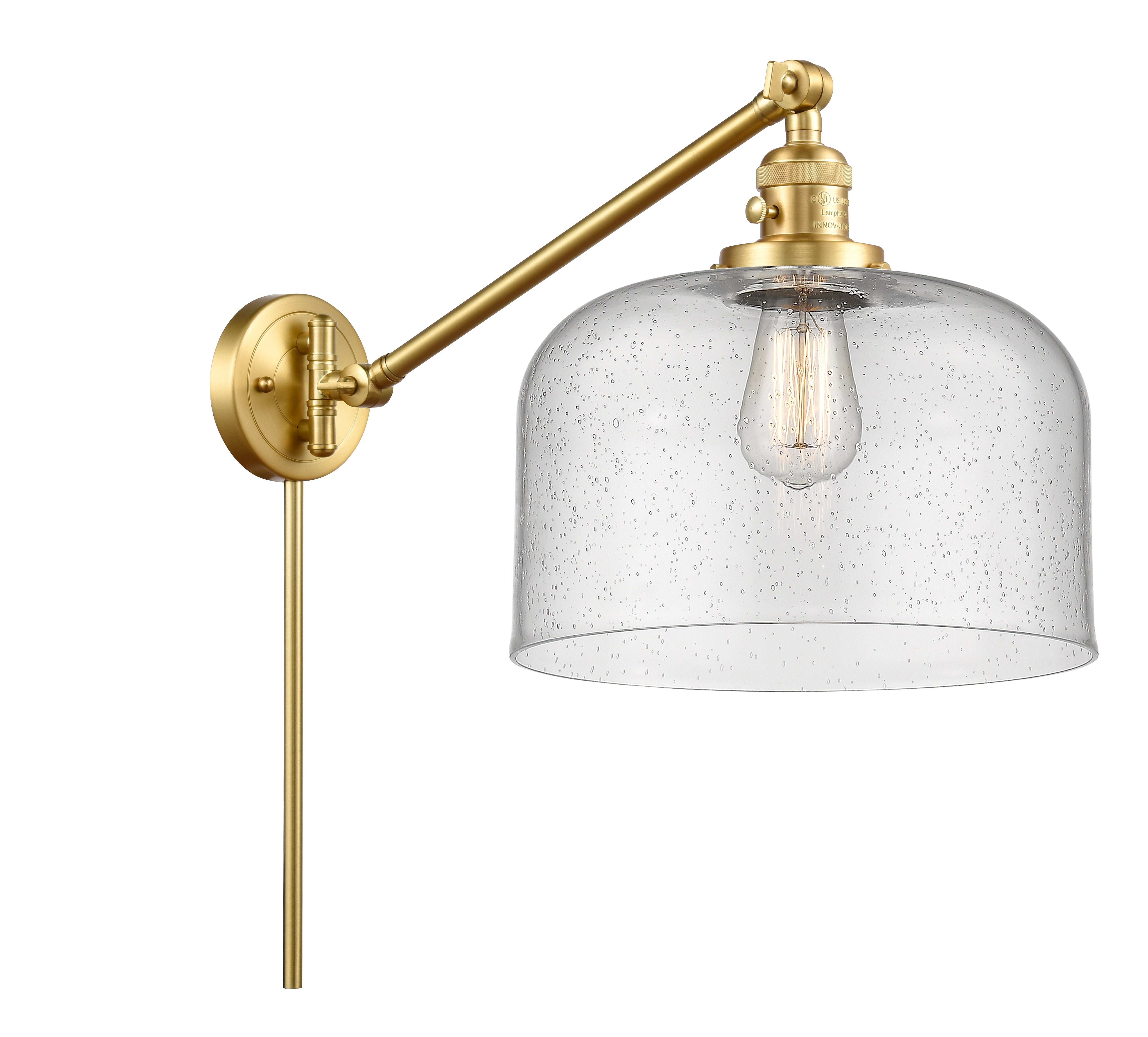 Franklin Restoration Swing Arm Cast Brass