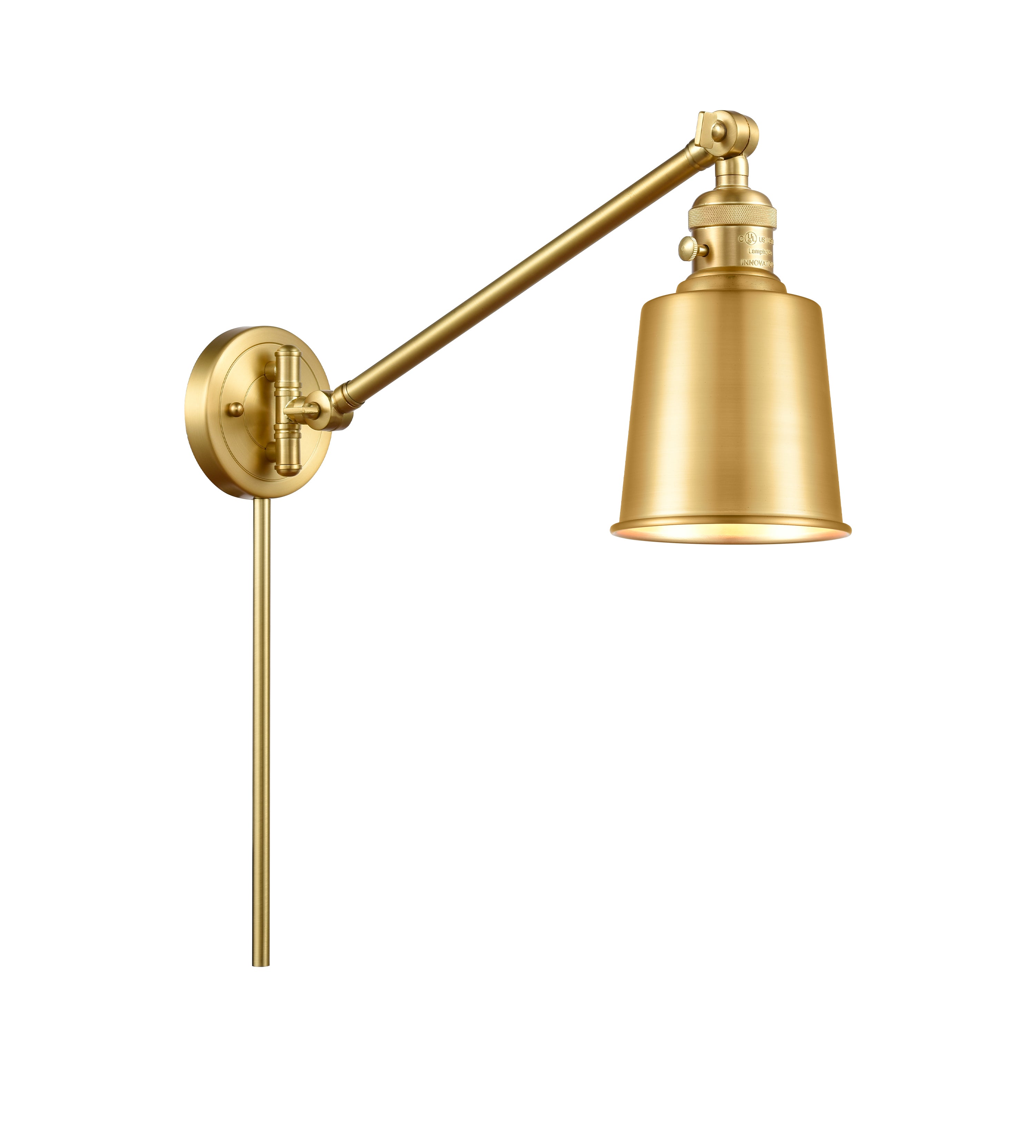 Franklin Restoration Swing Arm Cast Brass