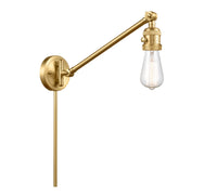 Franklin Restoration Brass Bare Bulb Light