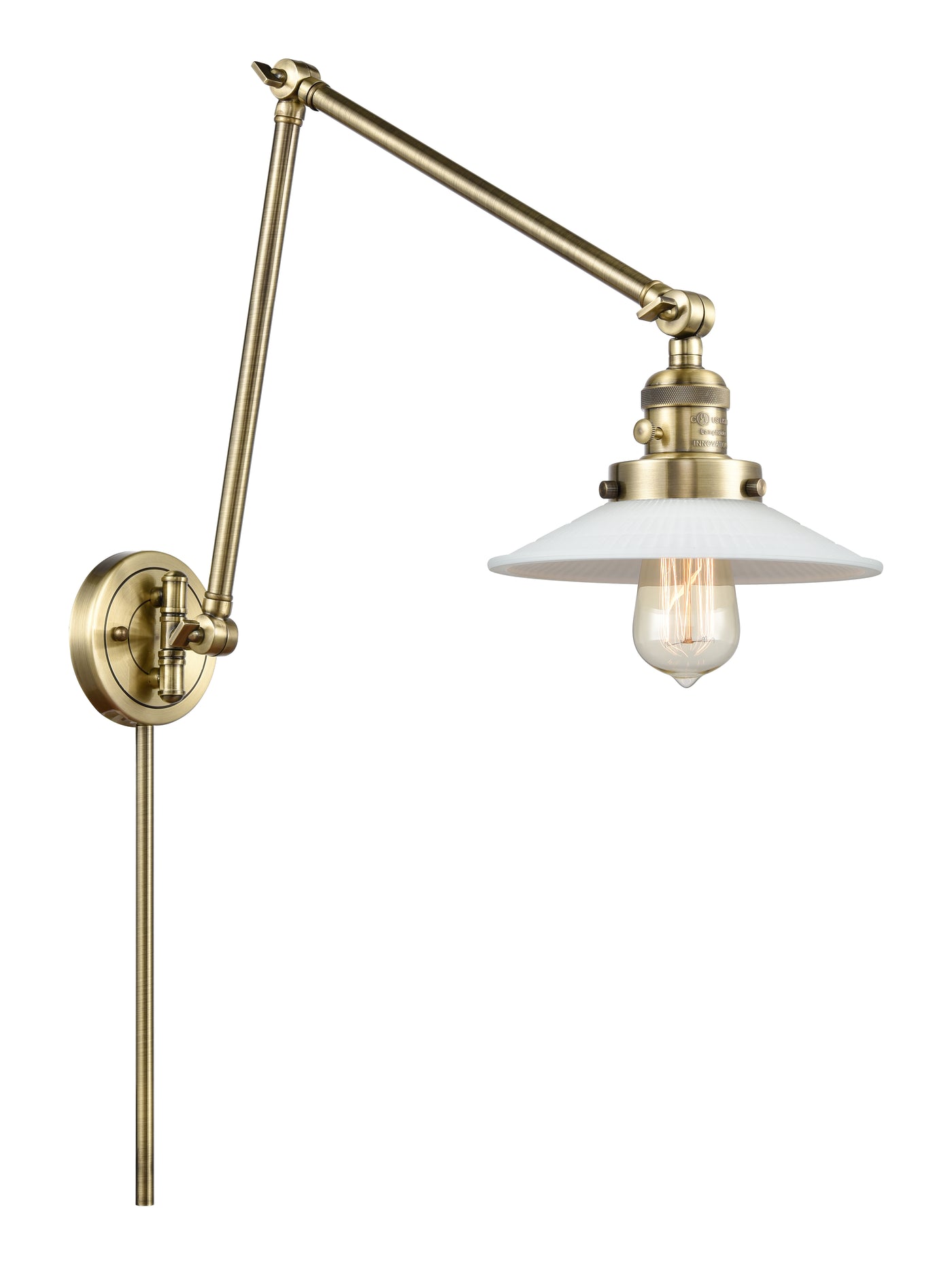 Franklin Restoration Swing Arm Cast Brass